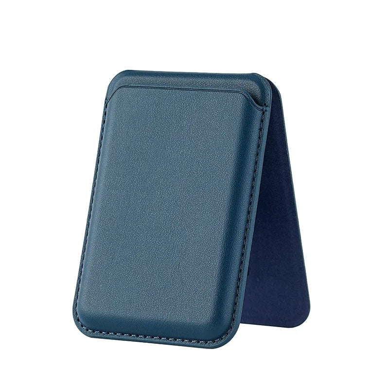 Kickstand Magnetic Leather Wallet Case
