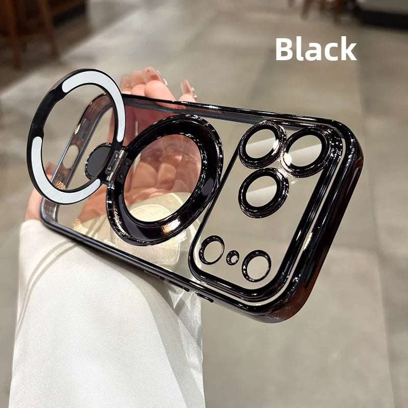 For Magsafe Magnetic Bracket Phone Case