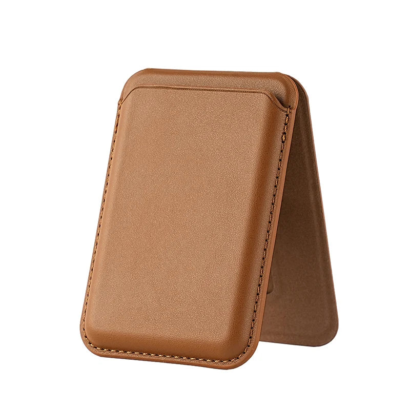 Kickstand Magnetic Leather Wallet Case