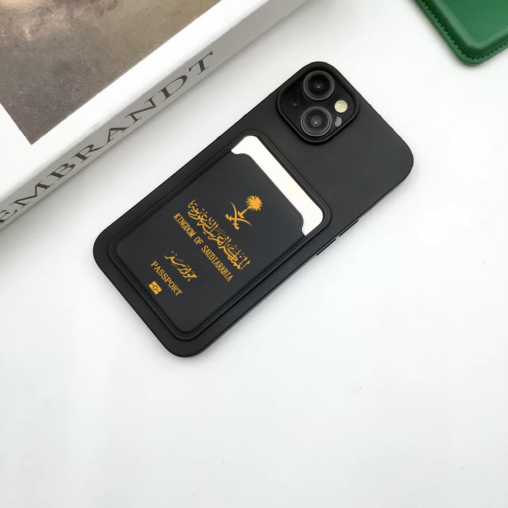 INS Saudi Arabia Passport  Wallet Card Phone Case