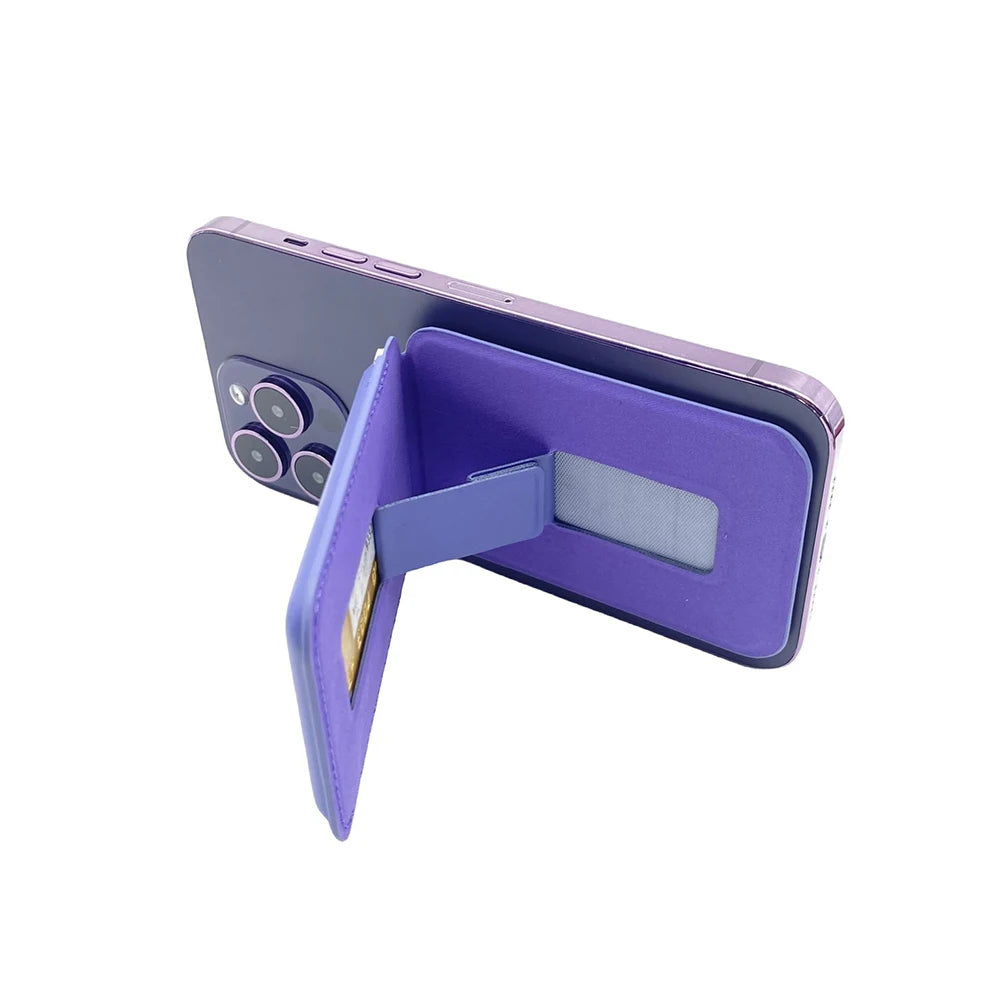 Deluxe upgrade Magnetic Shiba Inu purse Hide Stand for iPhone