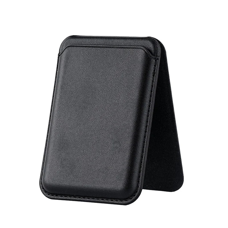 Kickstand Magnetic Leather Wallet Case