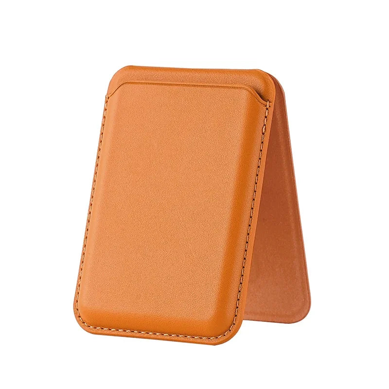 Kickstand Magnetic Leather Wallet Case